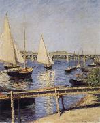 Gustave Caillebotte Sailboat oil painting picture wholesale